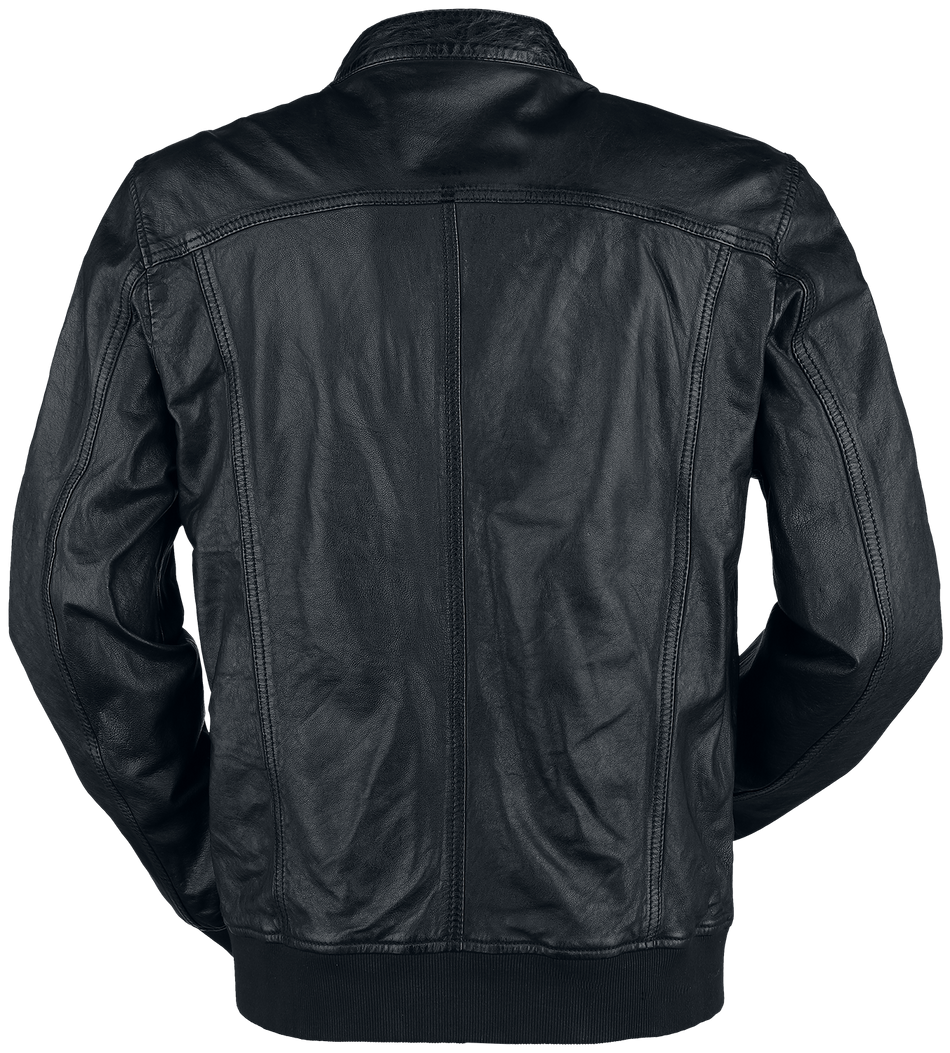 Veste en cuir  de Mauritius - GBGrahan IDRV - S à 3XL - pour Homme - noir - Mauritius - View 2