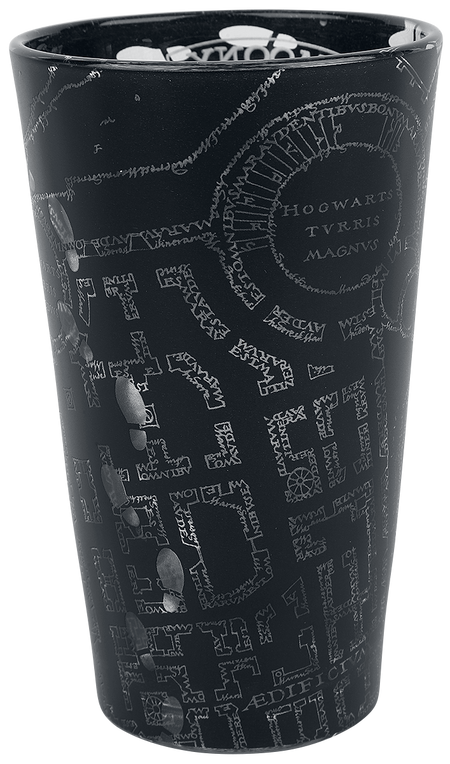 Verre  de Harry Potter - La Carte Du Maraudeur - pour Indifférent - noir - Harry Potter - View 2