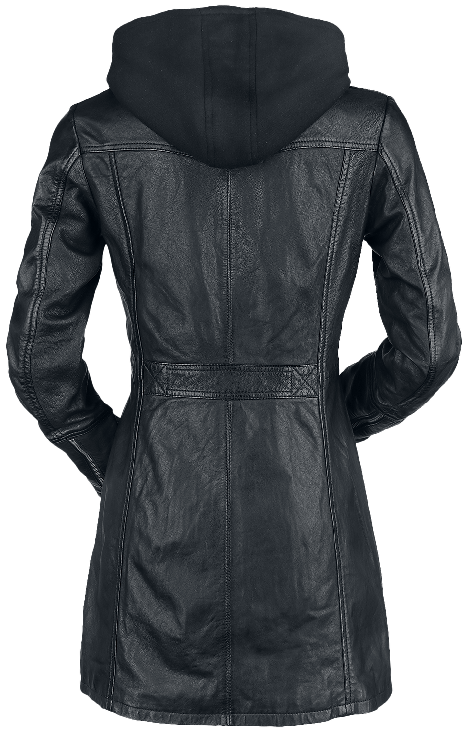 Manteau en cuir  de Mauritius - Seneka LEGV - XS à 5XL - pour Femme - noir - Mauritius - View 2