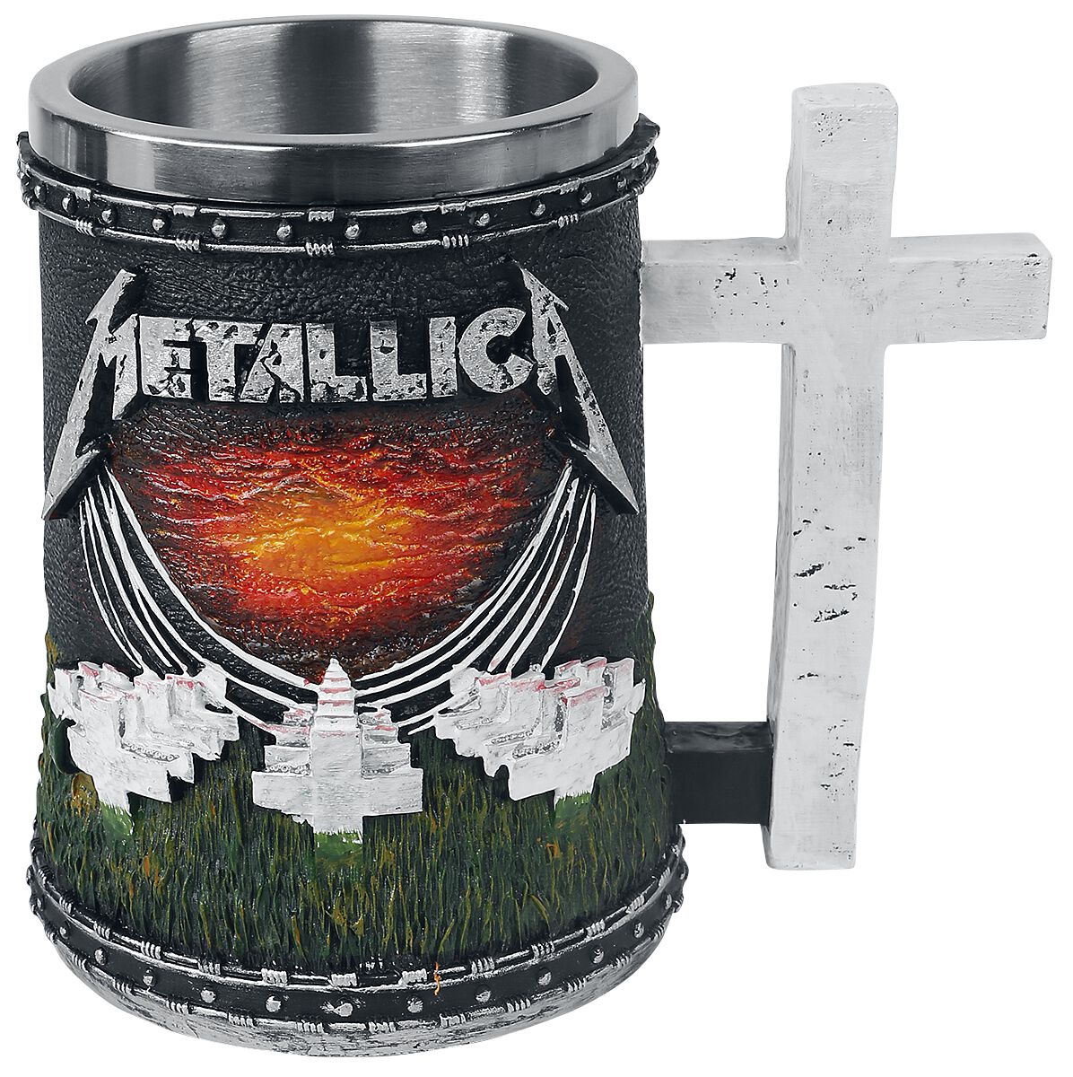 Chope à bière  de Metallica - Master Of Puppets - pour Unisexe - multicolore - metallica