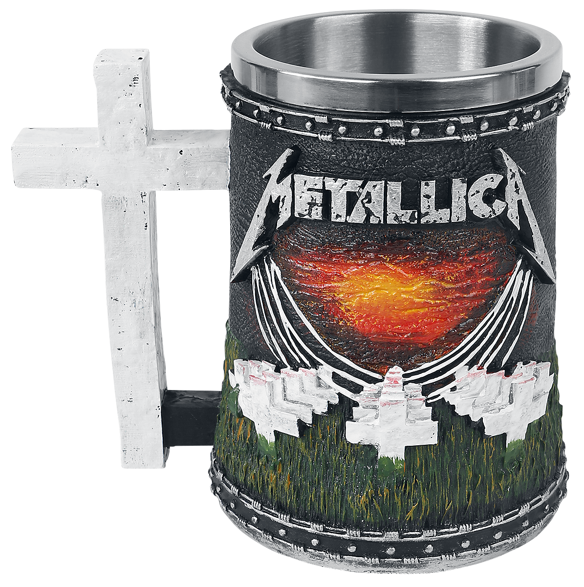 Chope à bière  de Metallica - Master Of Puppets - pour Unisexe - multicolore - metallica - View 2