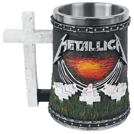 Chope à bière  de Metallica - Master Of Puppets - pour Unisexe - multicolore - metallica - View 2
