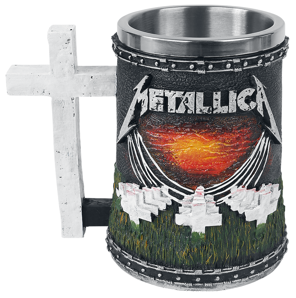 Chope à bière  de Metallica - Master Of Puppets - pour Unisexe - multicolore - metallica - View 2