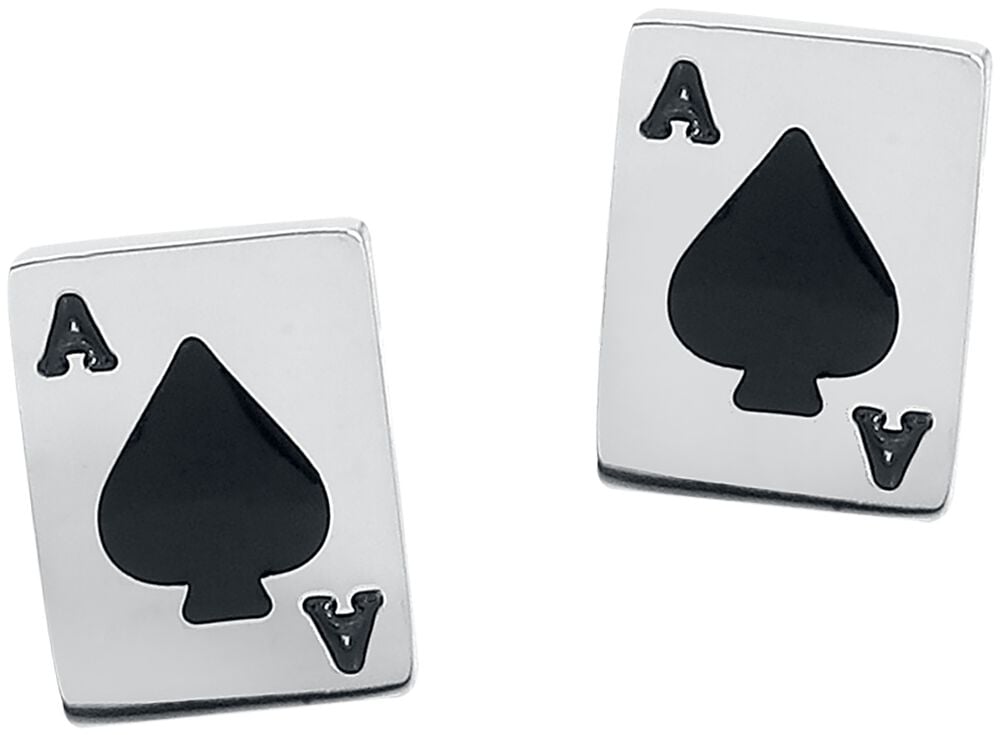 Set de boucles d'oreilles  de etNox - Ass - pour Unisexe - couleur argent - etNox