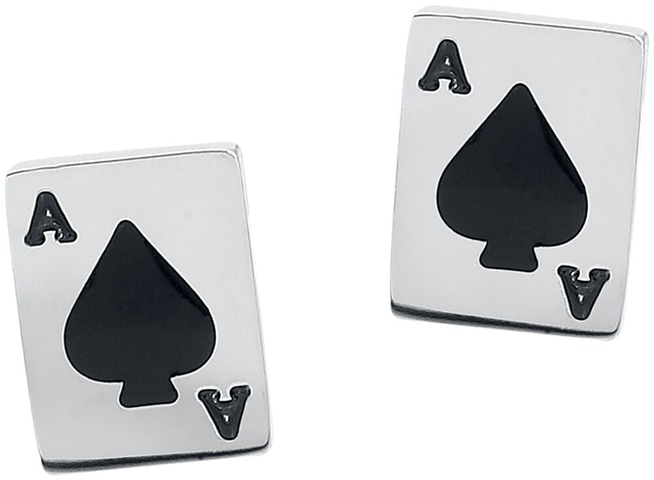 Set de boucles d'oreilles  de etNox - Ass - pour Unisexe - couleur argent - etNox