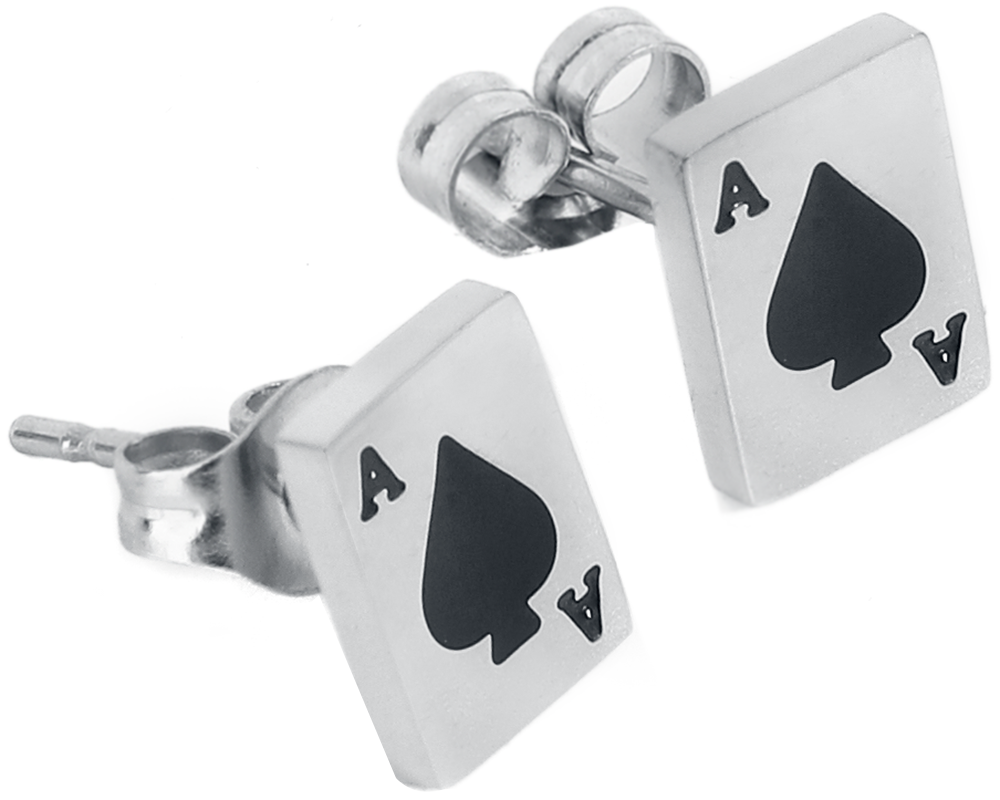 Set de boucles d'oreilles  de etNox - Ass - pour Unisexe - couleur argent - etNox - View 2