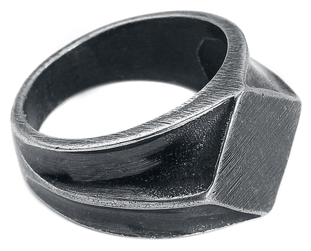 Bague  de etNox hard and heavy - Basic - pour Homme - couleur argent - etNox hard and heavy - View 2