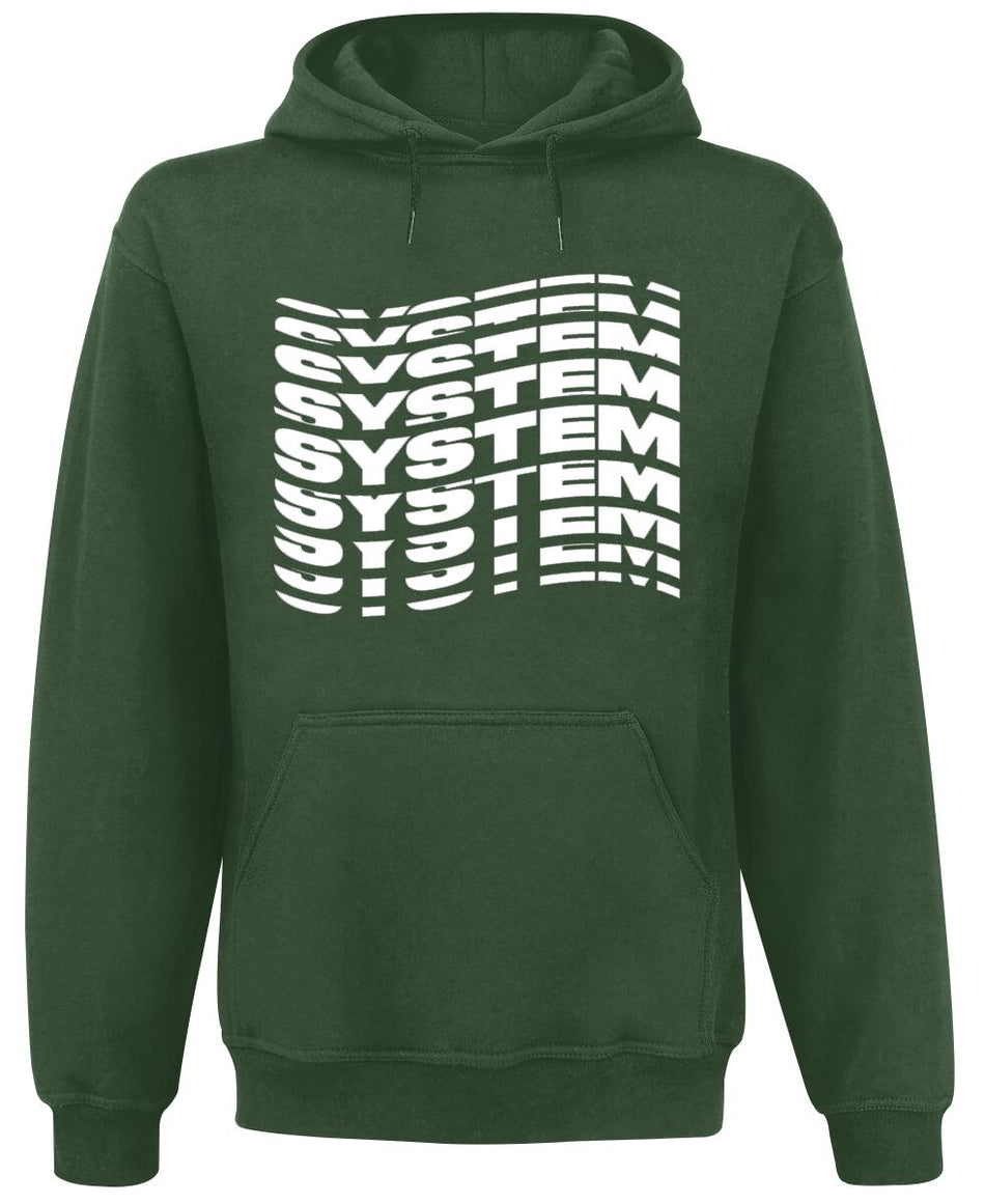 Sweat-shirt à capuche  de System Of A Down - System Wave - S à XXL - pour Homme - vert - System Of A Down