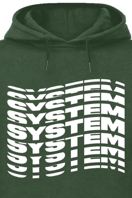 Sweat-shirt à capuche  de System Of A Down - System Wave - S à XXL - pour Homme - vert - System Of A Down - View 2