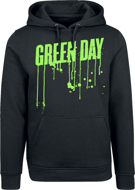 Sweat-shirt à capuche  de Green Day - Revolution Drips - S à XXL - pour Homme - noir - green day