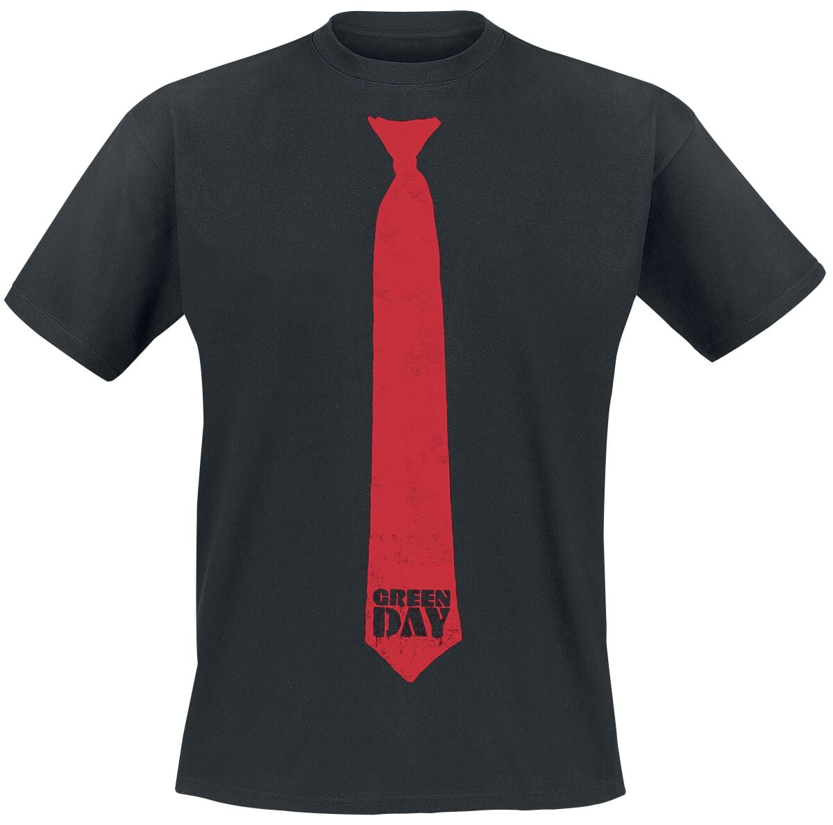 T-Shirt Manches courtes  de Green Day - Tie - XL à XXL - pour Homme - noir - green day