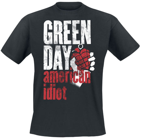 T-Shirt Manches courtes  de Green Day - Smoke Screen - S à XXL - pour Homme - noir - green day