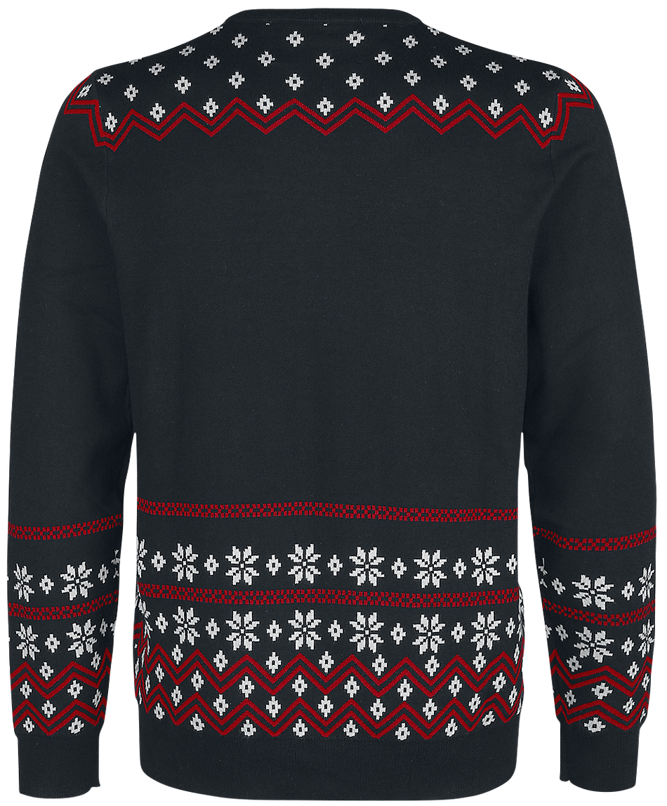 Pull de Noël  de Rick & Morty - Merry Rick Mas - S à XL - pour Homme - noir - Rick & Morty - View 2