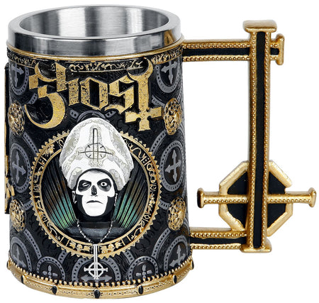 Chope à bière  de Ghost - Papa Emeritus III - pour Unisexe - multicolore - Ghost