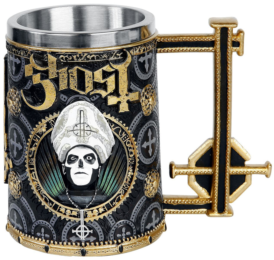 Chope à bière  de Ghost - Papa Emeritus III - pour Unisexe - multicolore - Ghost