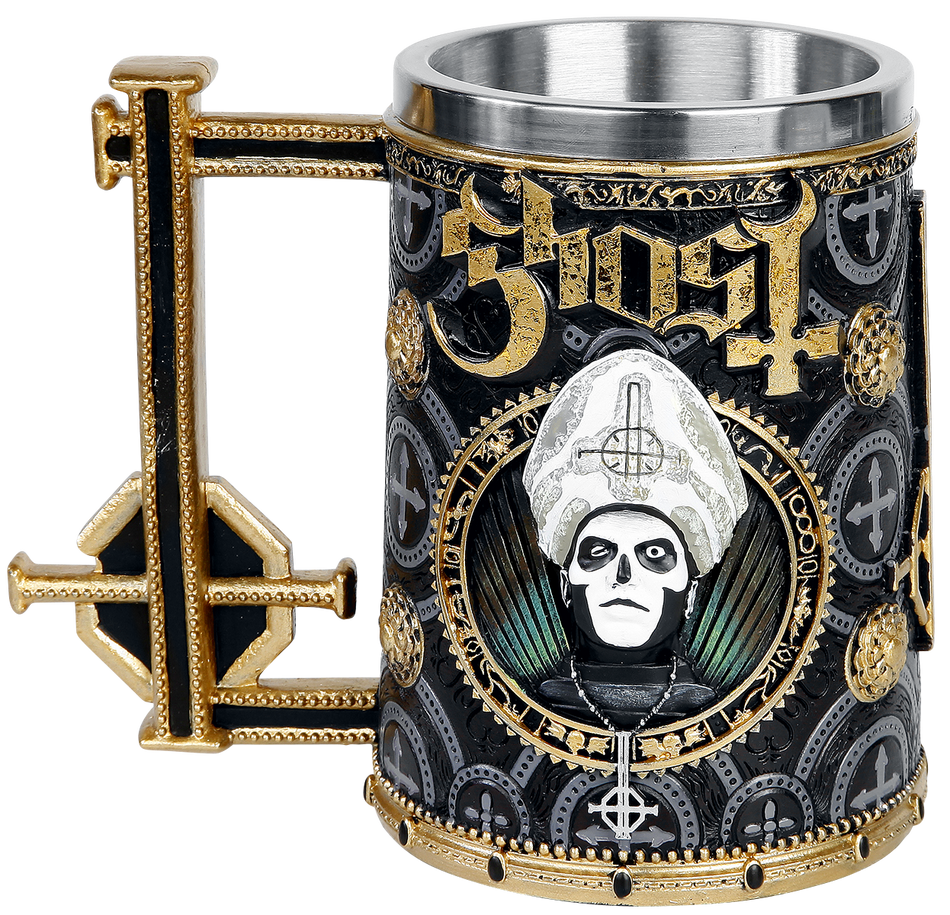 Chope à bière  de Ghost - Papa Emeritus III - pour Unisexe - multicolore - Ghost - View 2