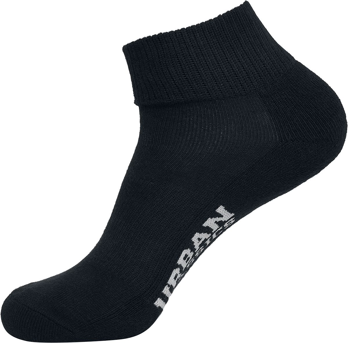 Chaussettes  de Urban Classics - Chaussettes De Tennis Hautes - Lot De 6 - EU35-38 à EU 39-42 - pour Unisexe - noir - Urban Classics - View 2