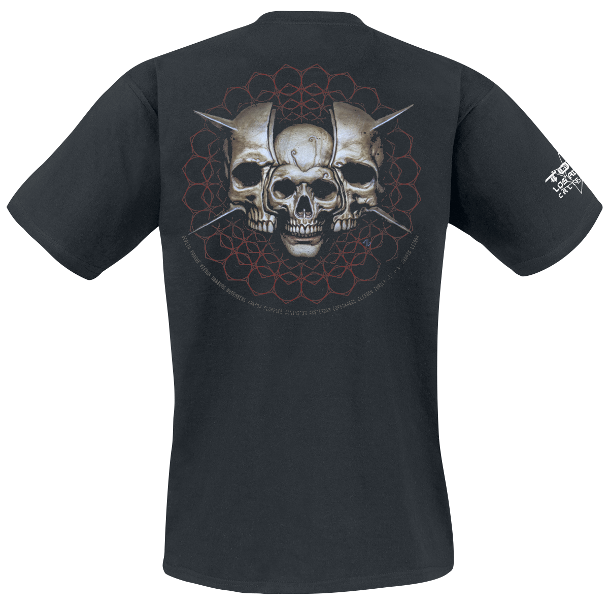 T-Shirt Manches courtes  de Tool - Skull Spikes - S à XXL - pour Homme - noir - Tool - View 2