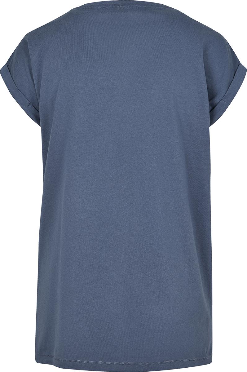 T-Shirt Manches courtes  de Urban Classics - T-shirt Manches Larges Femme - XS à XL - pour Femme - bleu - Urban Classics - View 2