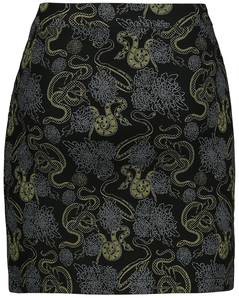 Jupe courte Gothic de Banned Alternative - Jupe Slither - XS à XL - pour Femme - noir - Banned Alternative - View 2
