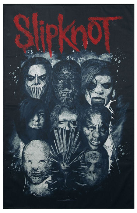 Drapeau  de Slipknot - Masks - pour Unisexe - multicolore - Slipknot