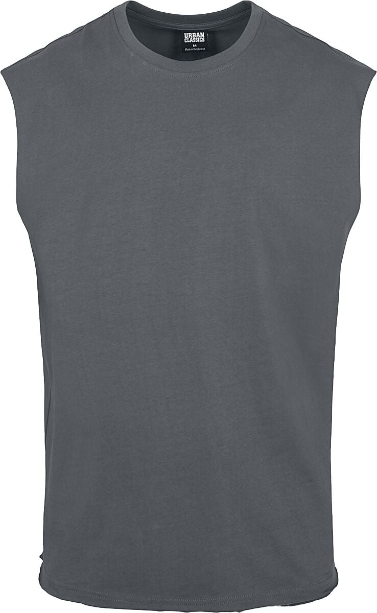 Débardeur  de Urban Classics - Débardeur Larges Emmanchures - S à XXL - pour Homme - anthracite - Urban Classics