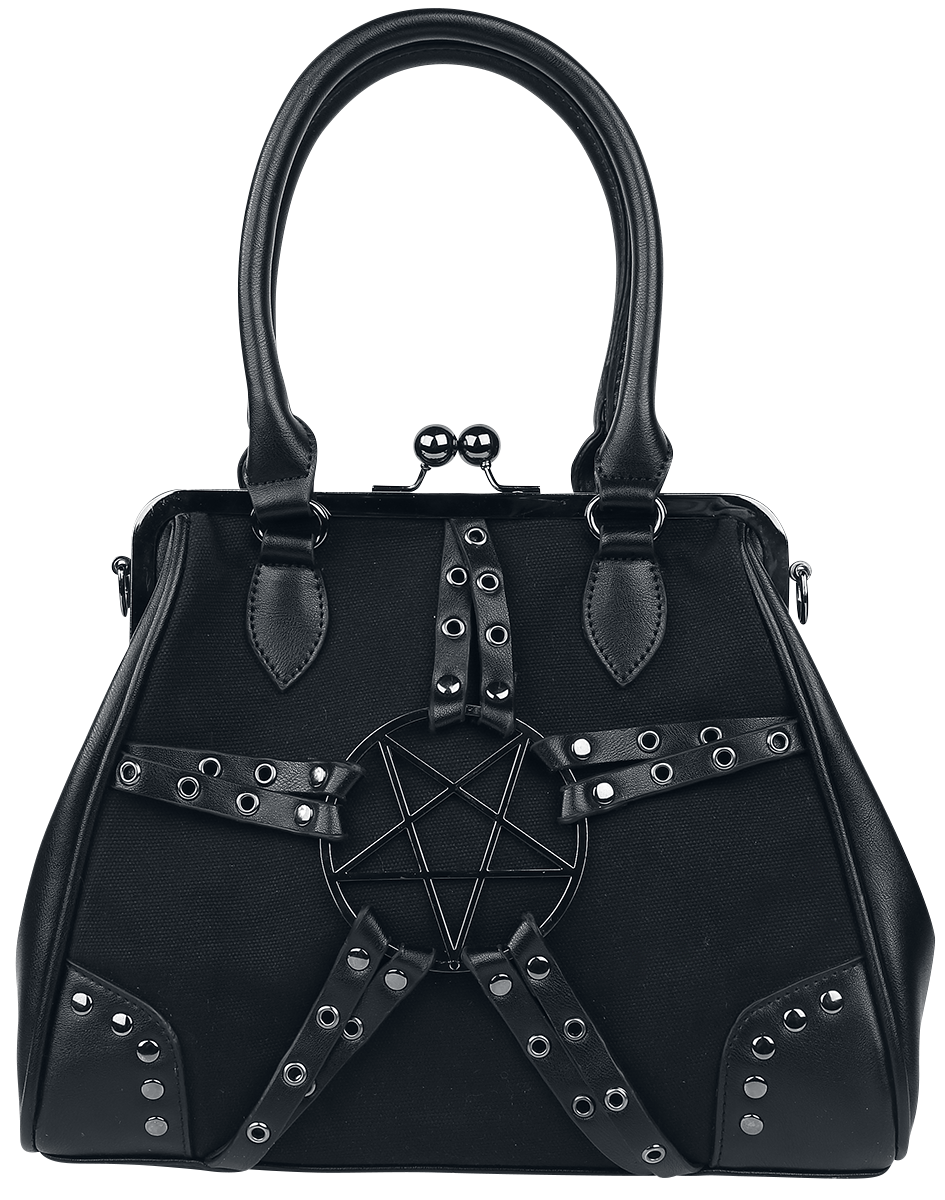 Sac à main Gothic de Banned Alternative - Pentagram - pour Femme - noir - Banned Alternative - View 2