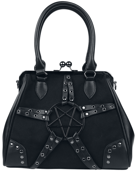 Sac à main Gothic de Banned Alternative - Pentagram - pour Femme - noir - Banned Alternative - View 2