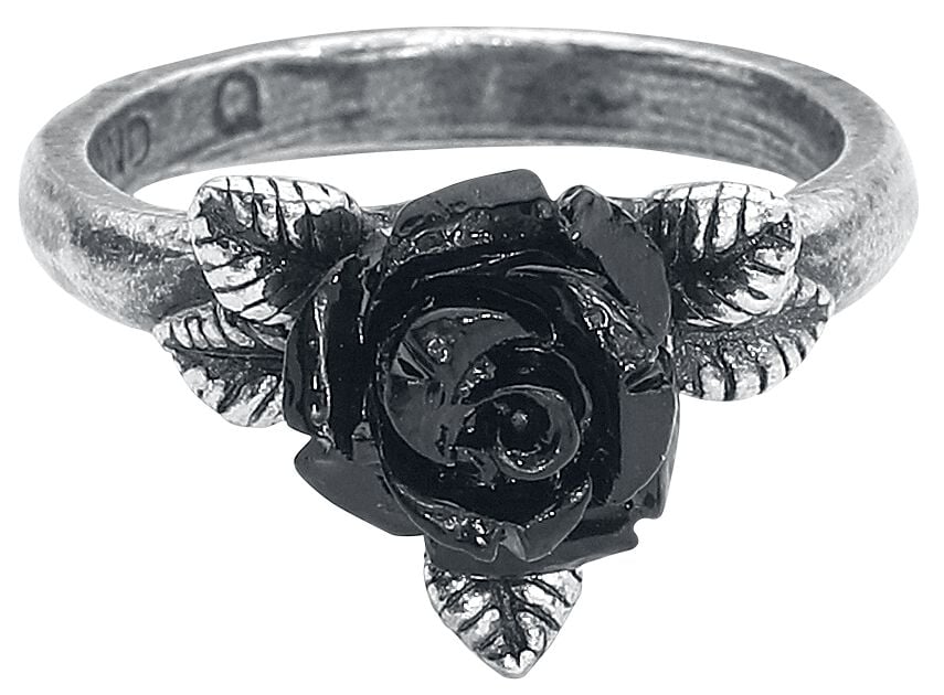 Bague Gothic de Alchemy Gothic - Token of Love - pour Femme - couleur argent - Alchemy Gothic