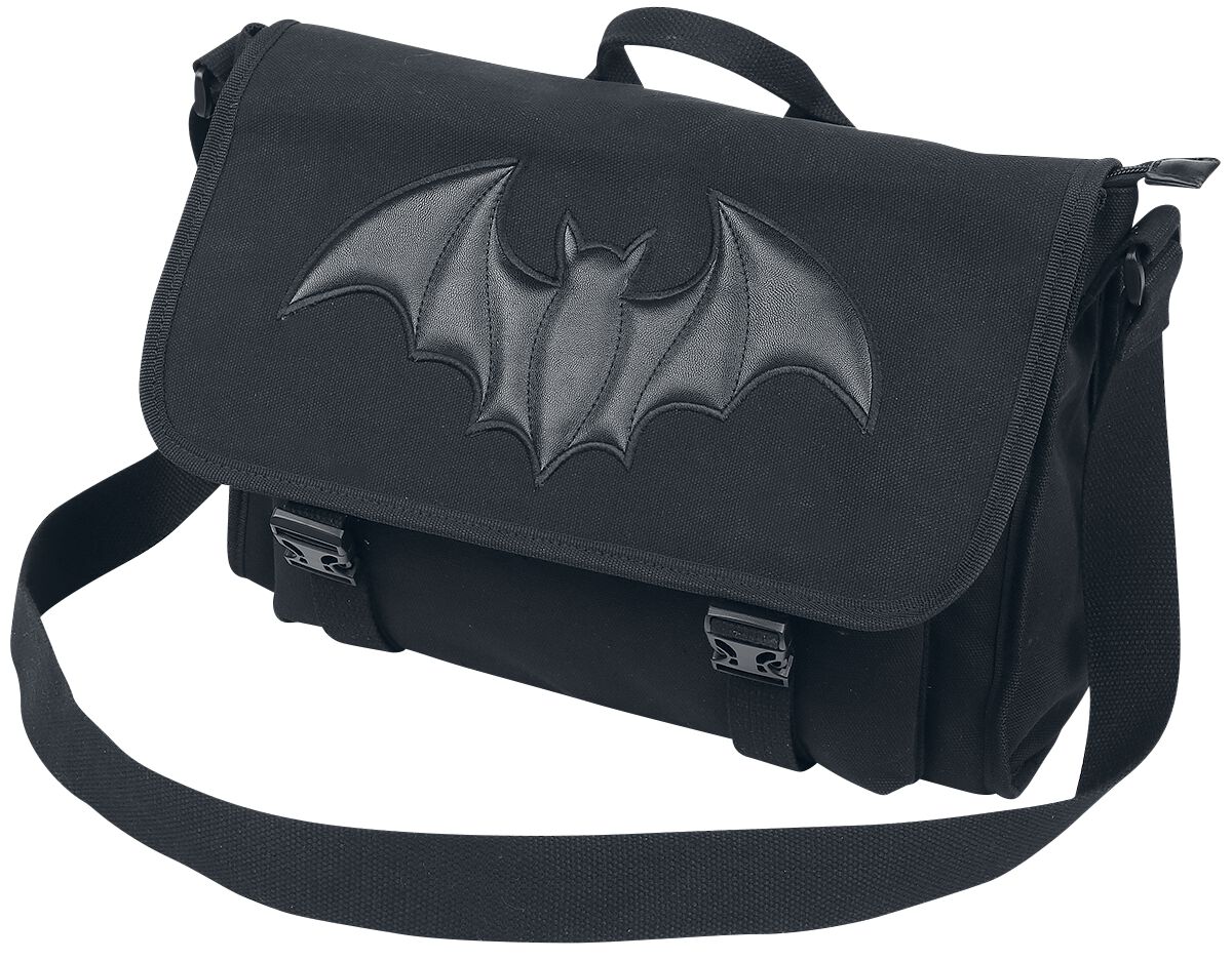 Sac à bandoulière Gothic de Banned Alternative - Dragon Frenzy - pour Femme - noir - Banned Alternative