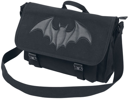 Sac à bandoulière Gothic de Banned Alternative - Dragon Frenzy - pour Femme - noir - Banned Alternative