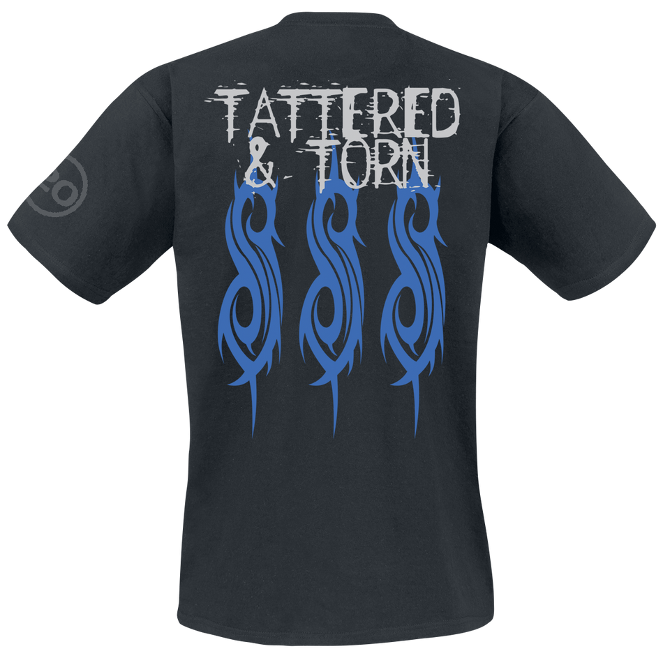 T-Shirt Manches courtes  de Slipknot - 20th Anniversary Tattered And Torn - XL - pour Homme - noir - Slipknot - View 2