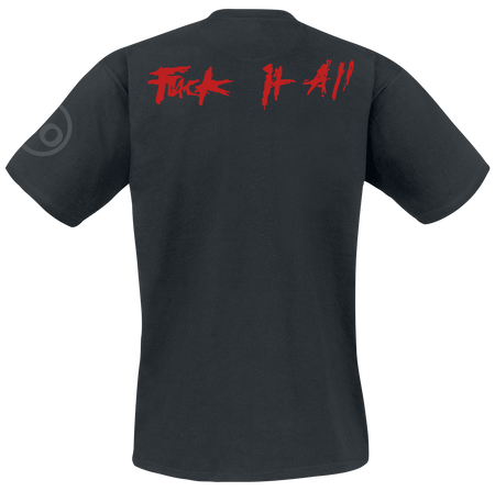 T-Shirt Manches courtes  de Slipknot - 20th Anniversary Fuck It All - S à XXL - pour Homme - noir - Slipknot - View 2