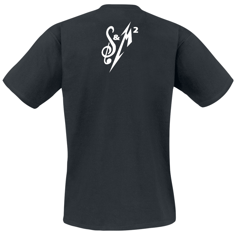 T-Shirt Manches courtes  de Metallica - S&M2 Crâne Costume - S à XXL - pour Homme - noir - metallica - View 2