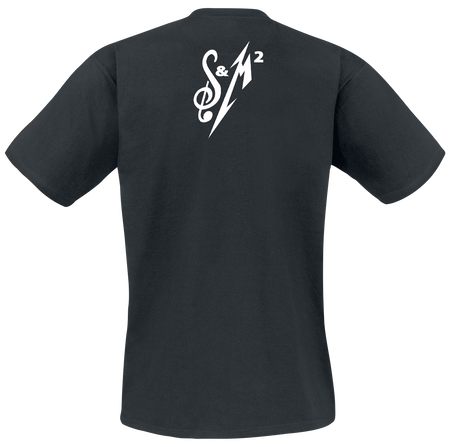 T-Shirt Manches courtes  de Metallica - S&M2 Crâne Costume - S à XXL - pour Homme - noir - metallica - View 2
