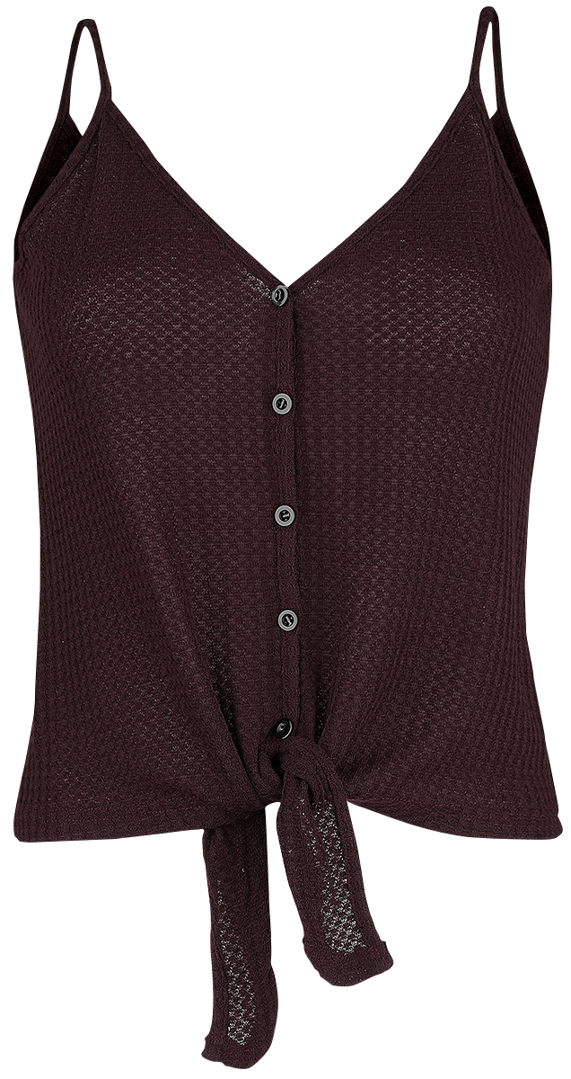Top  de Forplay - Lot de 2 Hauts - S à 3XL - pour Femme - noir/bordeaux - Forplay - View 2