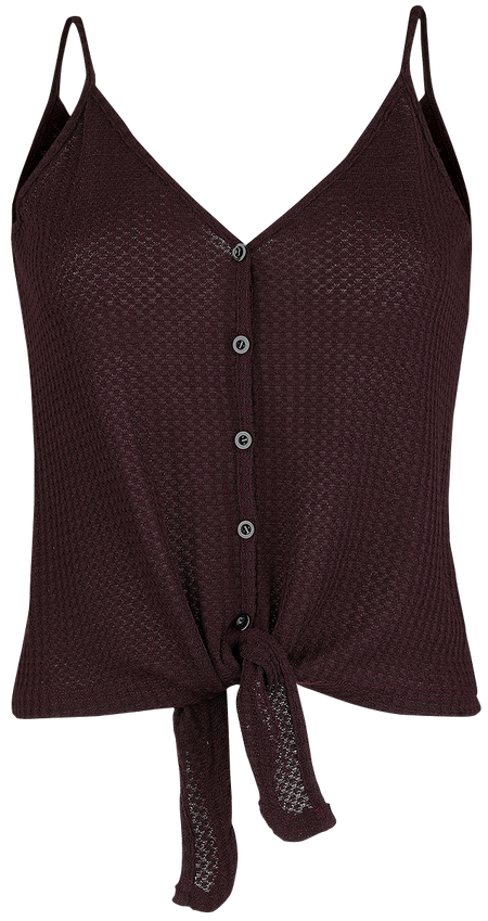 Top  de Forplay - Lot de 2 Hauts - S à 3XL - pour Femme - noir/bordeaux - Forplay - View 2