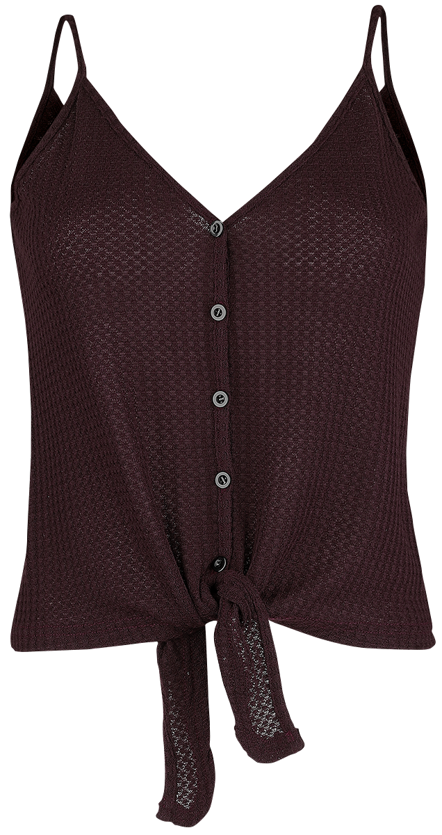 Top  de Forplay - Lot de 2 Hauts - S à 3XL - pour Femme - noir/bordeaux - Forplay - View 2