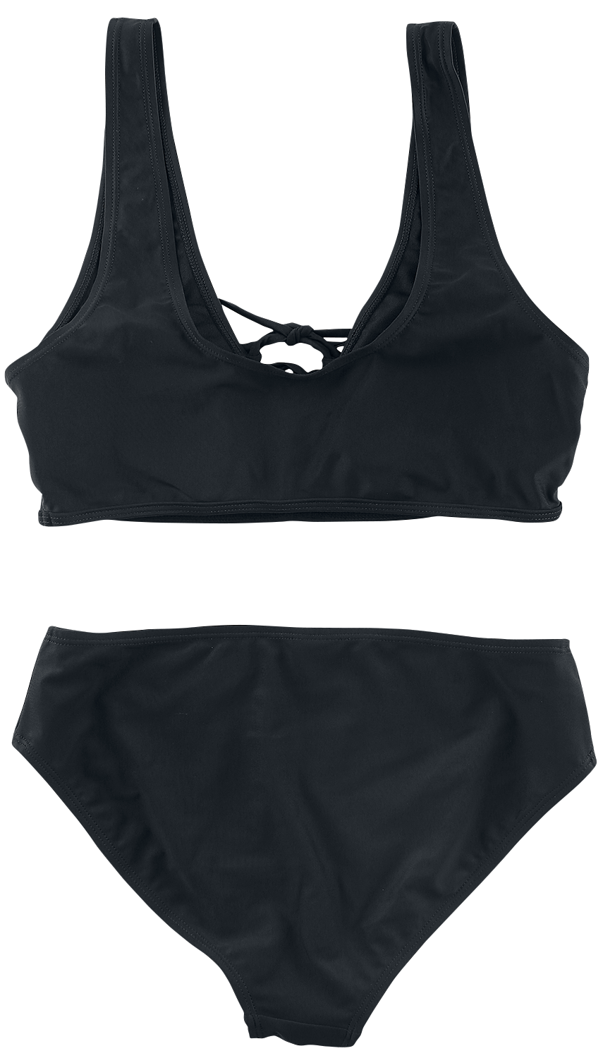 Maillots de bain  de Forplay - Bikini Lacé À L'avant - S à M - pour Femme - noir - Forplay - View 2