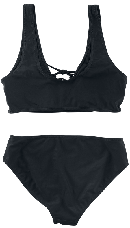 Maillots de bain  de Forplay - Bikini Lacé À L'avant - S à M - pour Femme - noir - Forplay - View 2