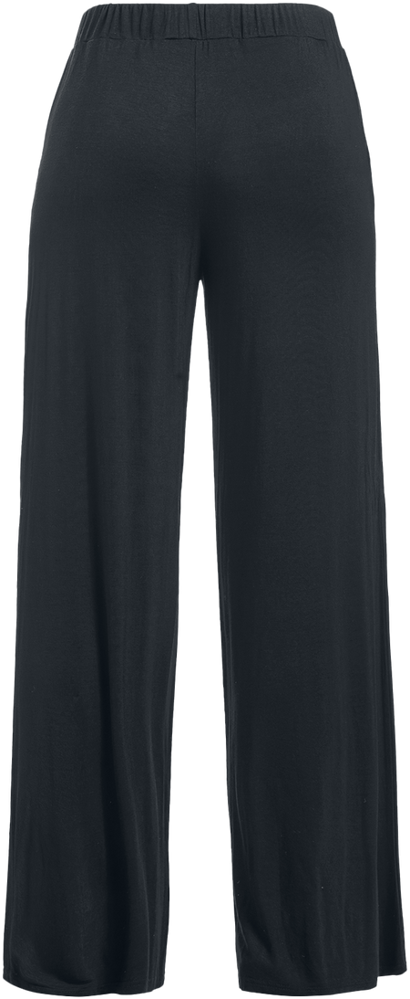 Pantalon en toile  de Forplay - Marlène Taille Haute - XS à XXL - pour Femme - noir - Forplay - View 2