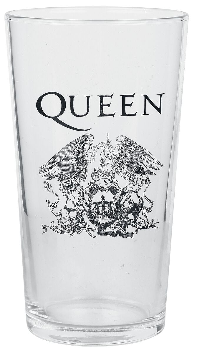 Verre à bière  de Queen - Crest - pour Unisexe - transparent - Queen
