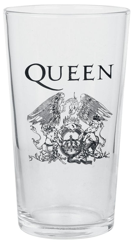 Verre à bière  de Queen - Crest - pour Indifférent - transparent - Queen