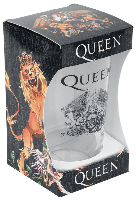 Verre à bière  de Queen - Crest - pour Unisexe - transparent - Queen - View 2