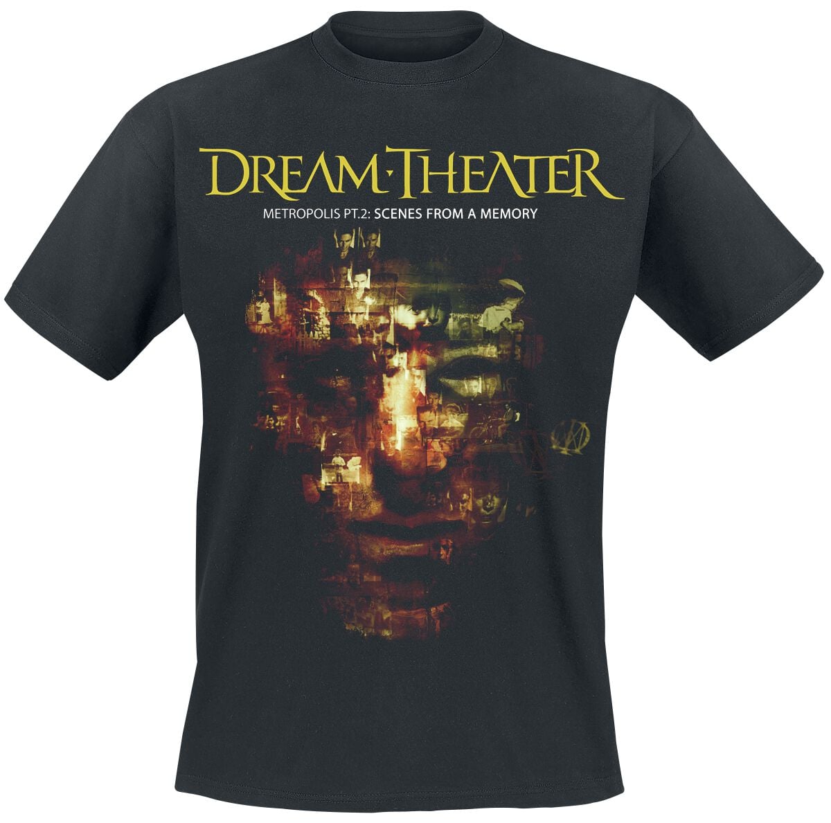 T-Shirt Manches courtes  de Dream Theater - Metropolis SFAM - S à 5XL - pour Homme - noir - Dream Theater