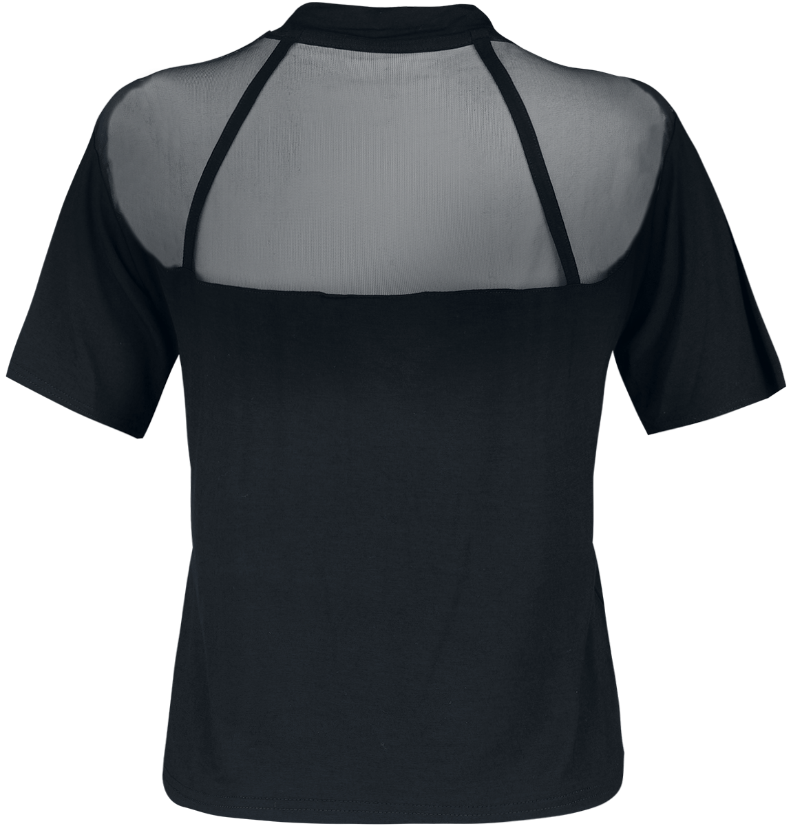 T-Shirt Manches courtes  de Jawbreaker - Haut Mesh Rose Garden - S à XXL - pour Femme - noir - Jawbreaker - View 2