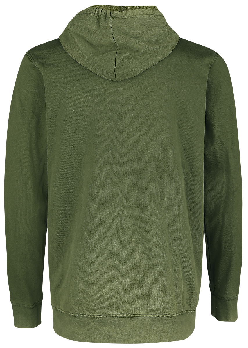 Sweat-shirt à capuche  de Looney Tunes - Coyote - Genius - S à XXL - pour Homme - vert - Looney Tunes - View 2