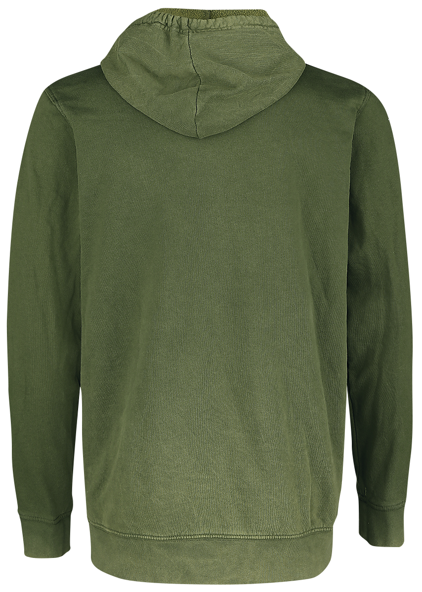 Sweat-shirt à capuche  de Looney Tunes - Coyote - Genius - S à XXL - pour Homme - vert - Looney Tunes - View 2