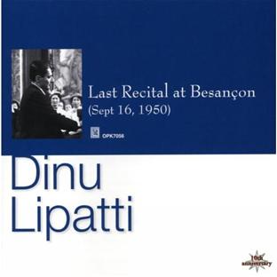 Dernier récital à Besancon - 6 sept 1950 - Front Cover