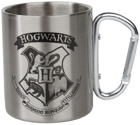 Mug  de Harry Potter - Poudlard - Mug Avec Mousqueton - pour Indifférent - couleur argent - Harry Potter